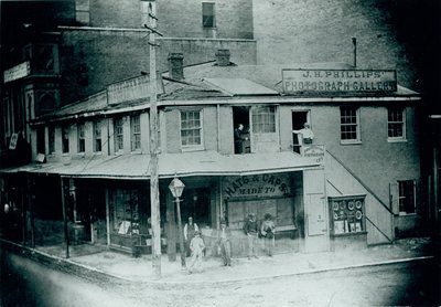 J.H. Phillips Daguerrean Gallery, Southwest Corner of Third Street and Washington Avenue by Unknown